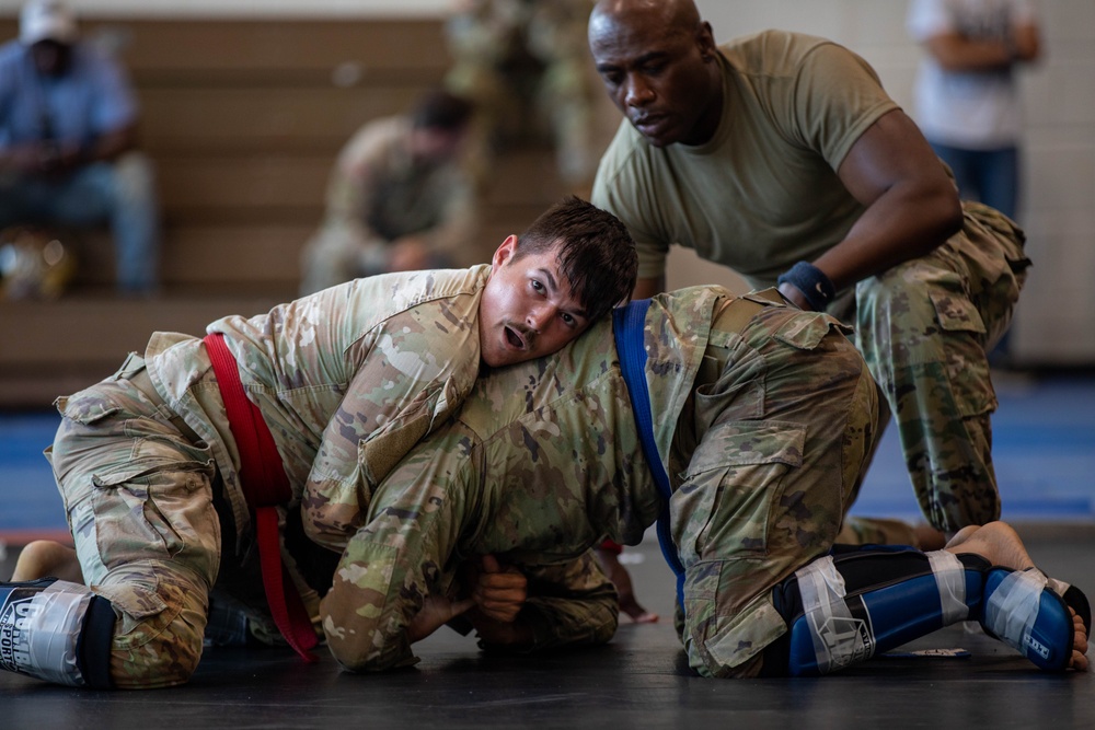 Combatives tournament held during Fort Riley's Victory Week 2024