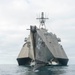USS Santa Barbara (LCS 32) Underway at Sea
