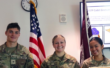 Three Cadets Graduate NTSP at Bassett Army Community Hospital