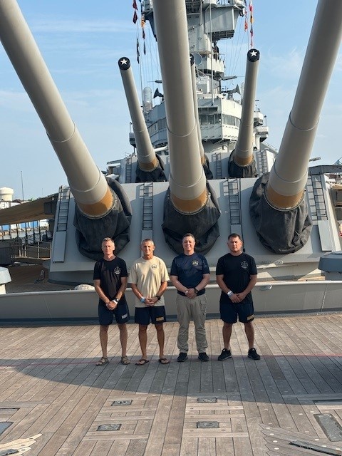 Chief Petty Officer Heritage Academy Held Aboard Historic Battleship New Jersey