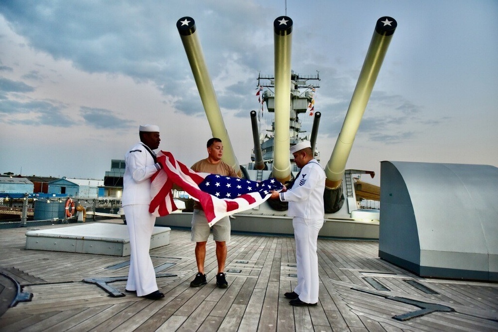 Chief Petty Officer Heritage Academy Held Aboard Historic Battleship New Jersey