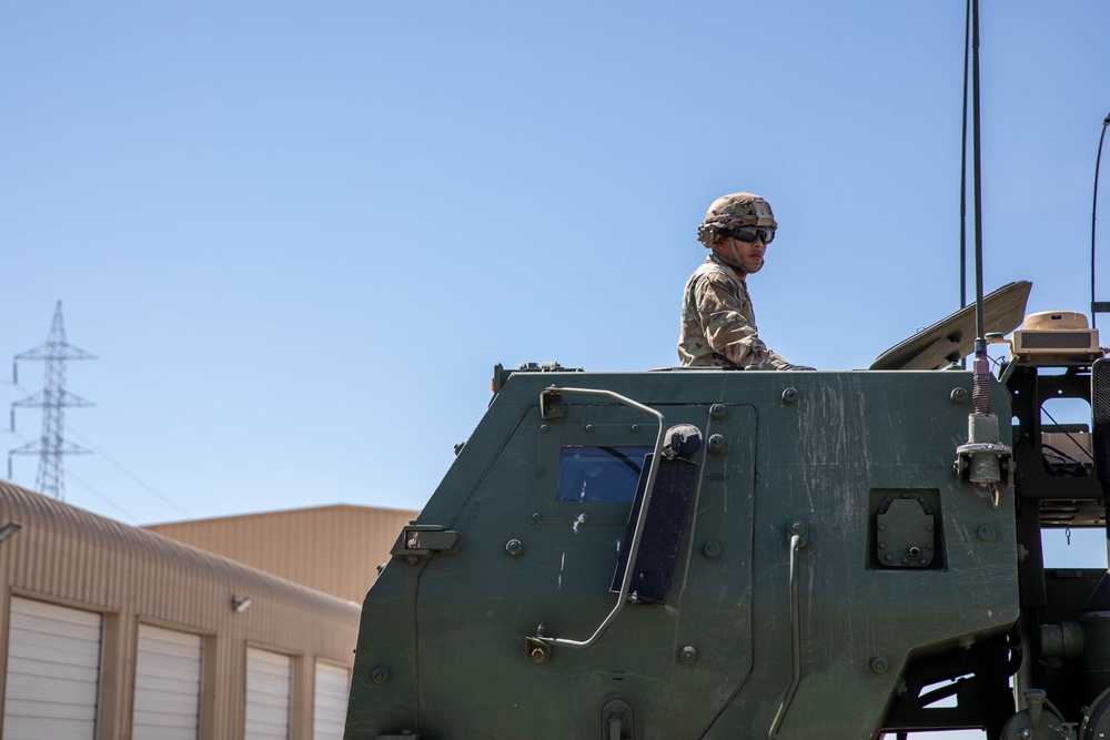 U.S. Soldiers Prepare M142 HIMARS for Southern Fenix 24