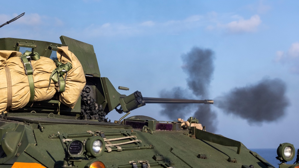LAR, 24th MEU (SOC), Deck Shoot