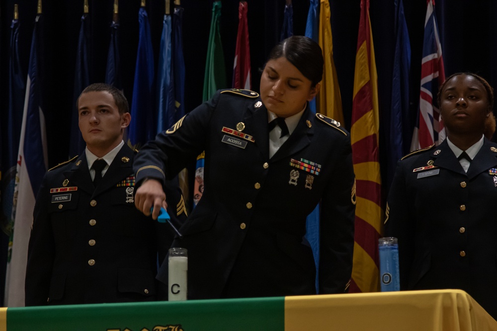 720th Military Police Battalion Noncommissioned Officer induction ceremony