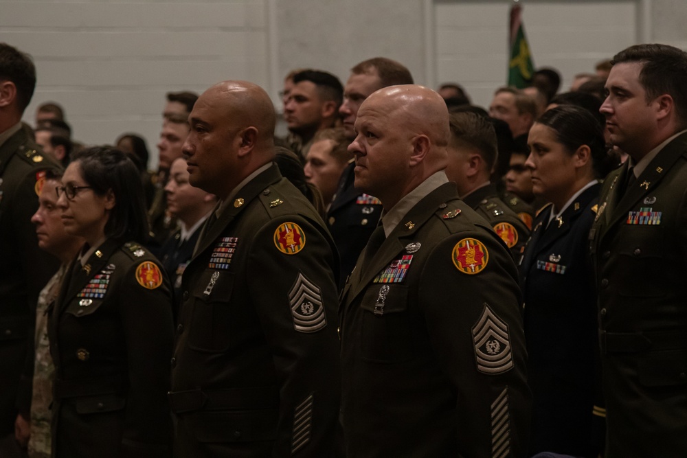 720th Military Police Battalion Noncommissioned Officer induction ceremony