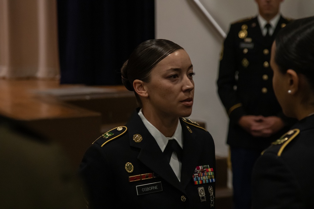 720th Military Police Battalion Noncommissioned Officer induction ceremony