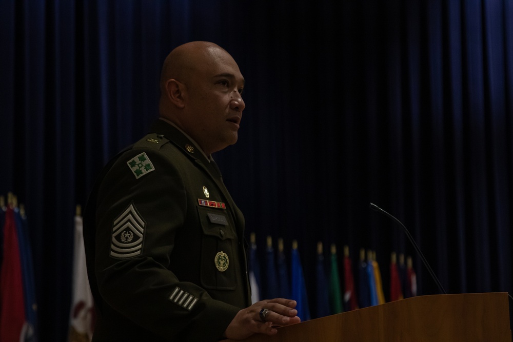 720th Military Police Battalion Noncommissioned Officer induction ceremony