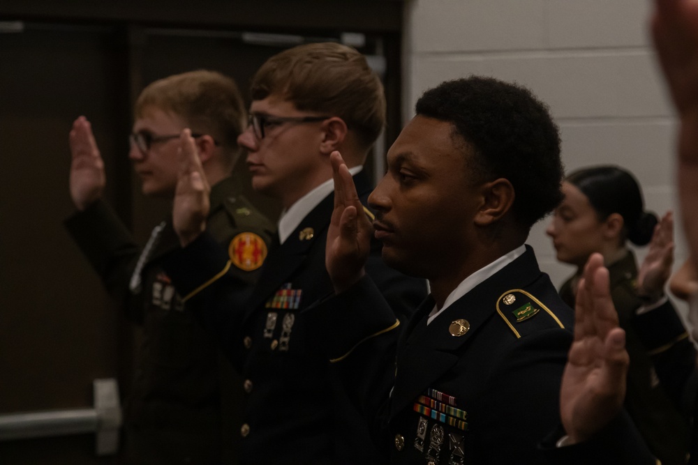 720th Military Police Battalion Noncommissioned Officer induction ceremony