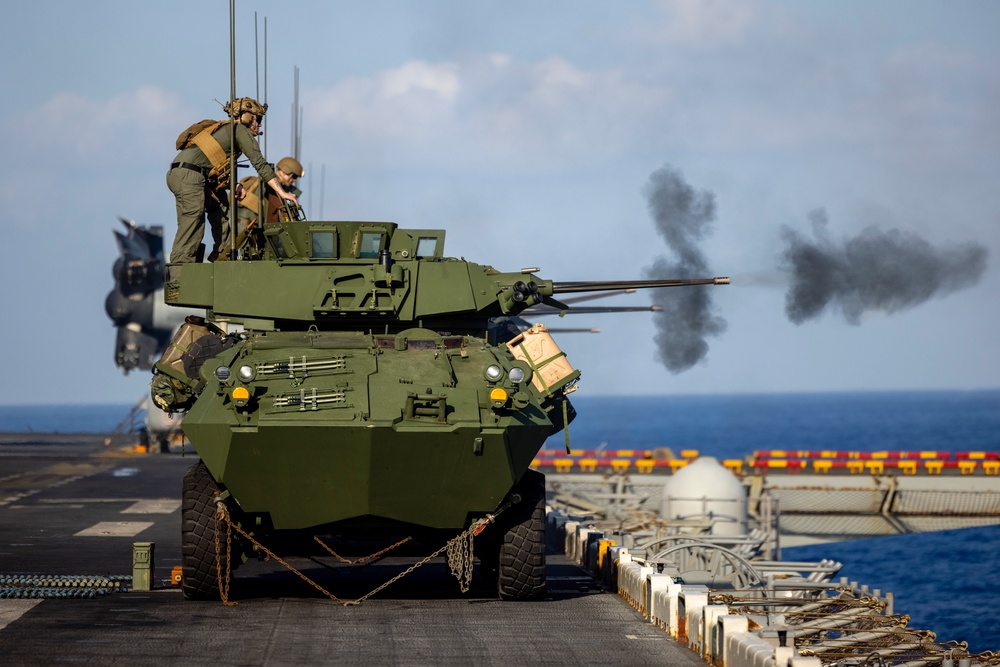 LAR, 24th MEU (SOC), Deck Shoot