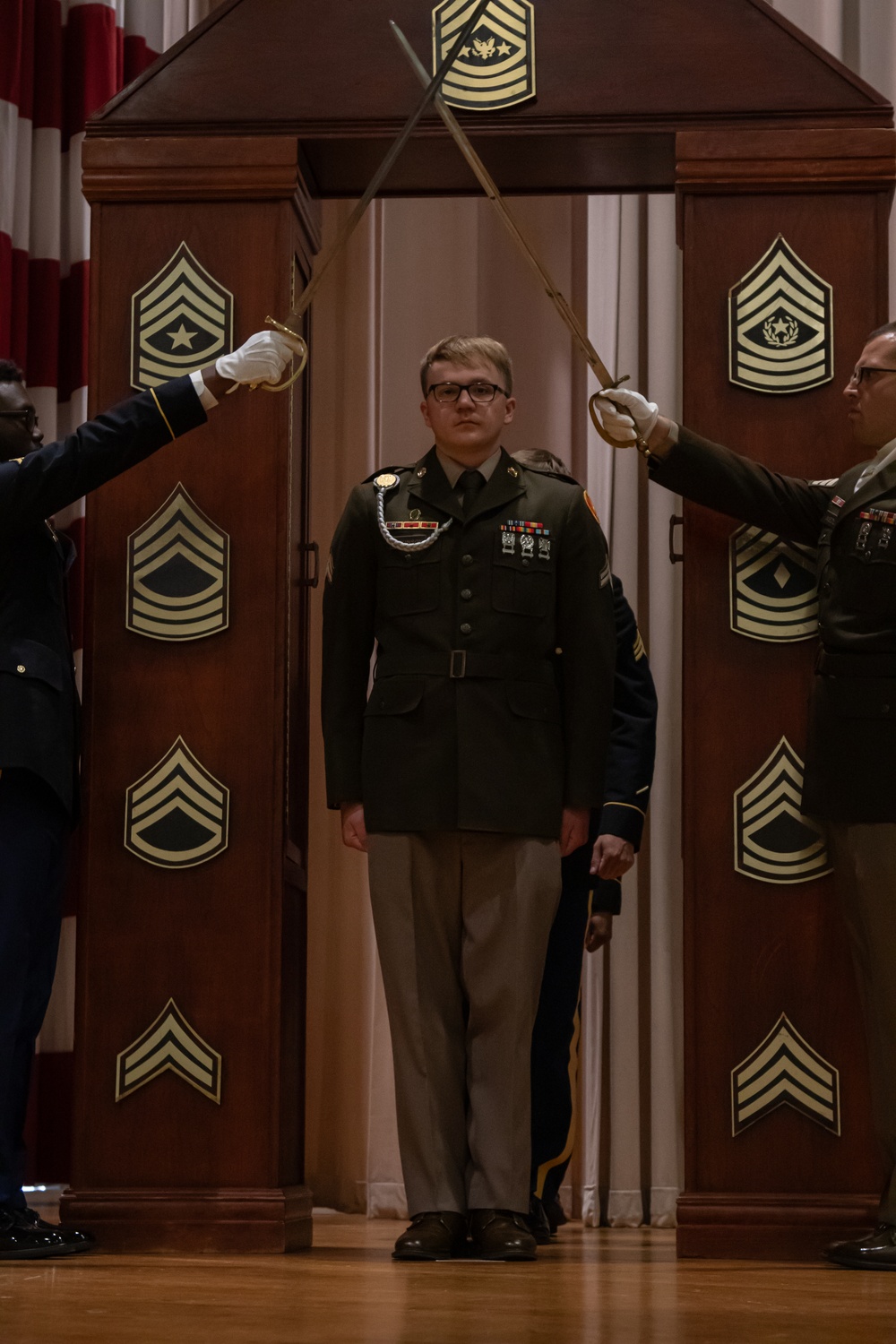 720th Military Police Battalion Noncommissioned Officer induction ceremony