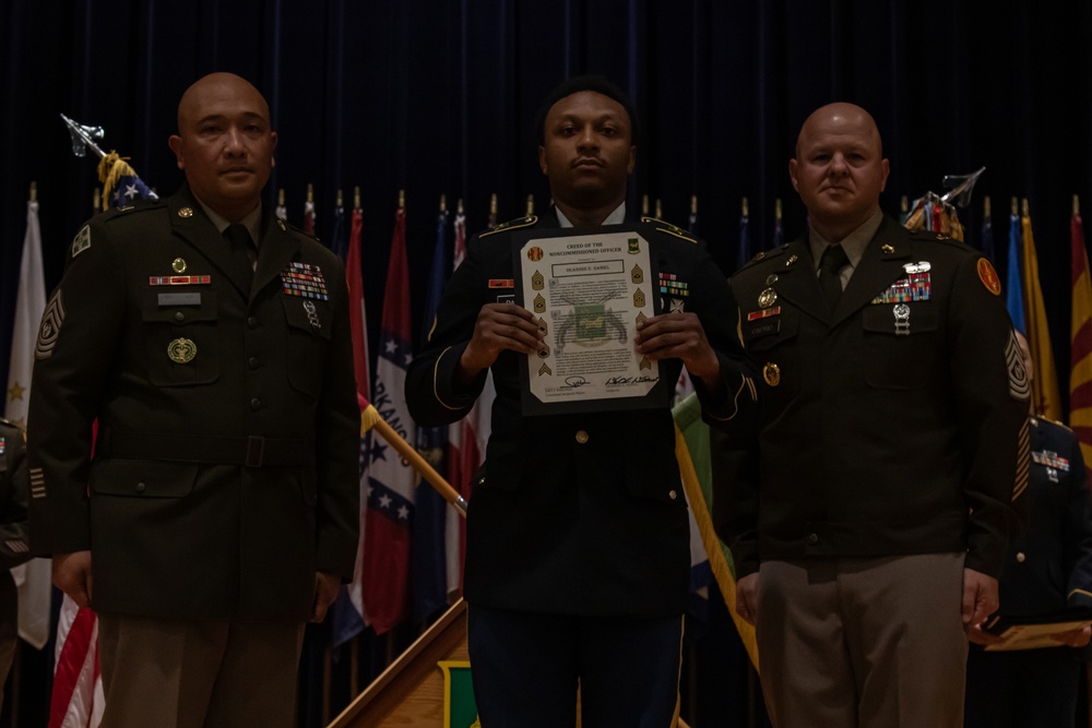 720th Military Police Battalion Noncommissioned Officer induction ceremony