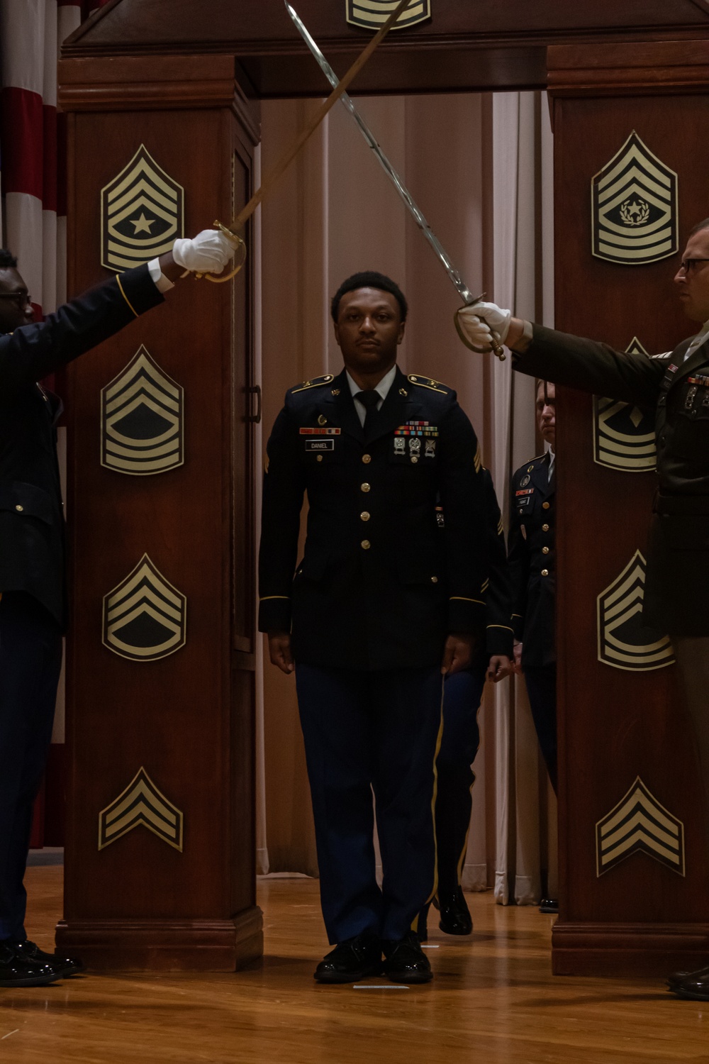 720th Military Police Battalion Noncommissioned Officer induction ceremony