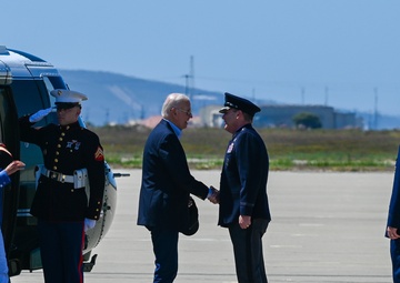 President Biden Visits Vandenberg SFB