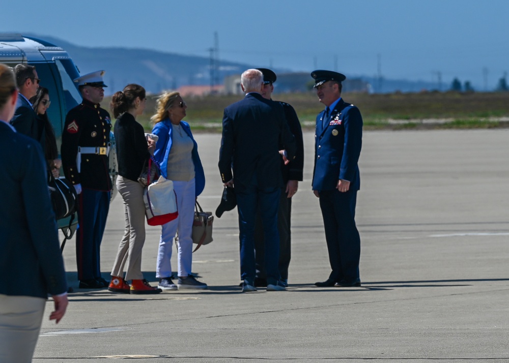 President Biden Visits Vandenberg SFB