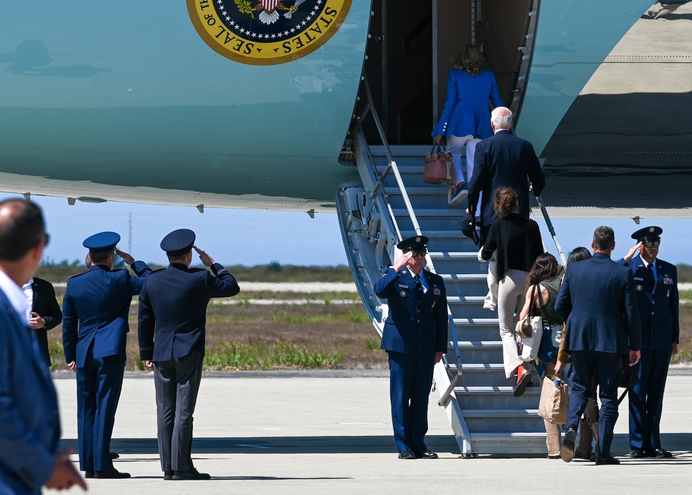 President Biden Visits Vandenberg SFB