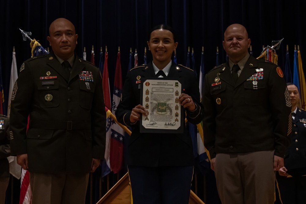 720th Military Police Battalion Noncommissioned Officer induction ceremony