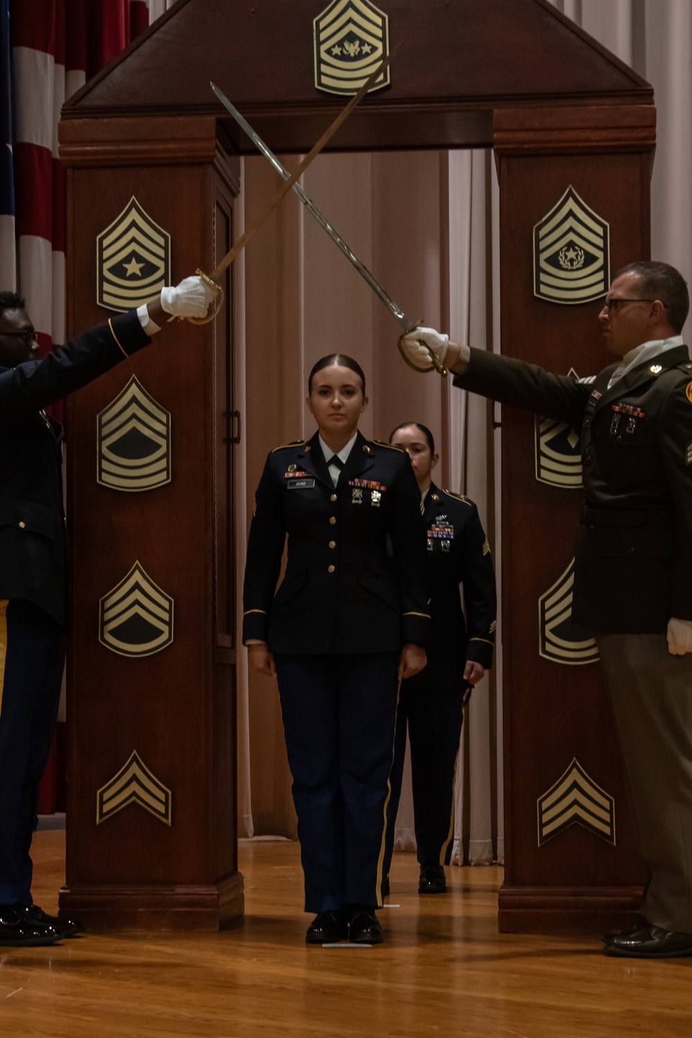 720th Military Police Battalion Noncommissioned Officer induction ceremony