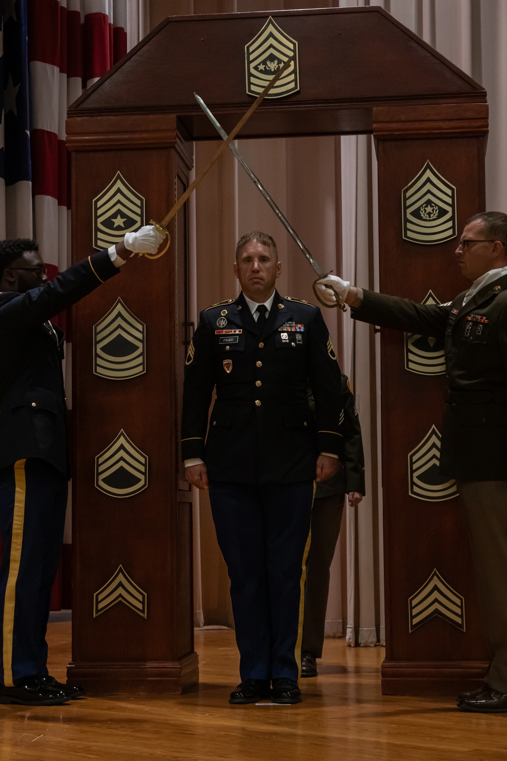 720th Military Police Battalion Noncommissioned Officer induction ceremony