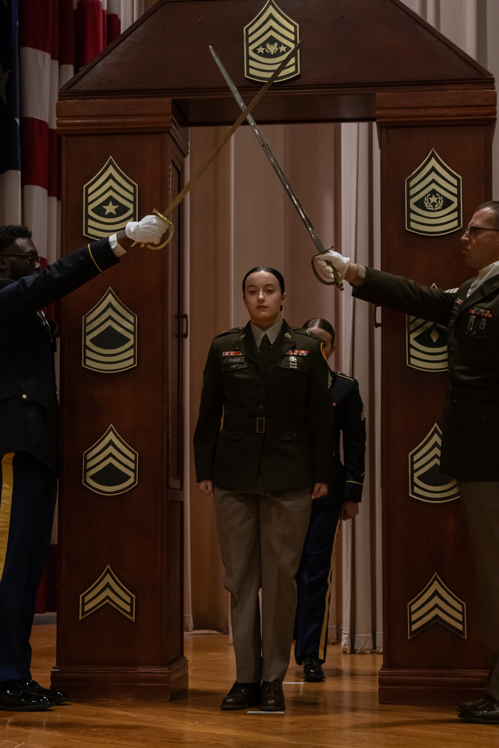 720th Military Police Battalion Noncommissioned Officer induction ceremony