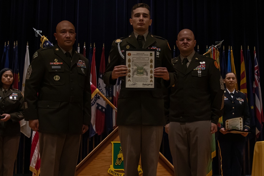 720th Military Police Battalion Noncommissioned Officer induction ceremony
