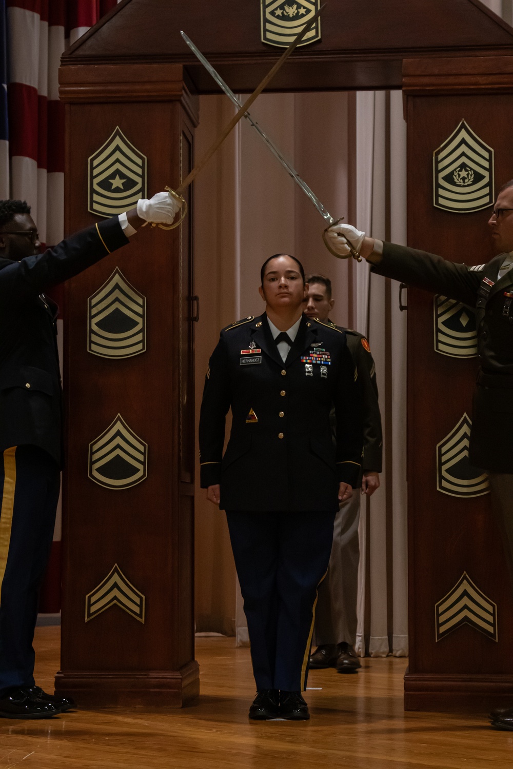 720th Military Police Battalion Noncommissioned Officer induction ceremony