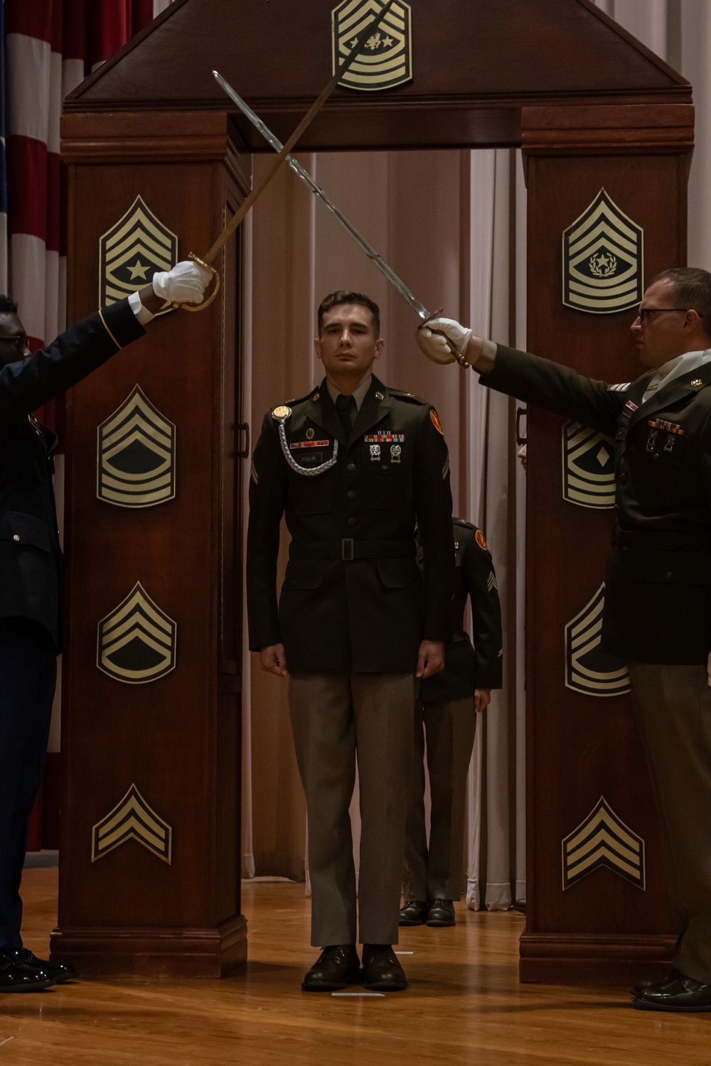720th Military Police Battalion Noncommissioned Officer induction ceremony
