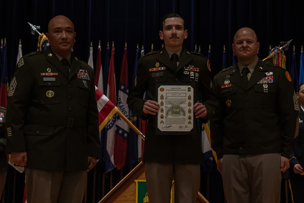 720th Military Police Battalion Noncommissioned Officer induction ceremony