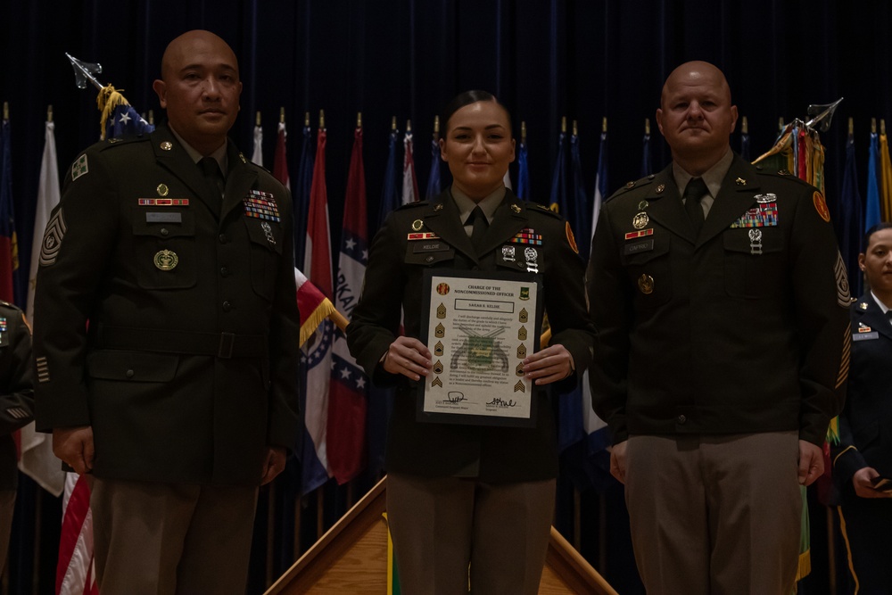 720th Military Police Battalion Noncommissioned Officer induction ceremony
