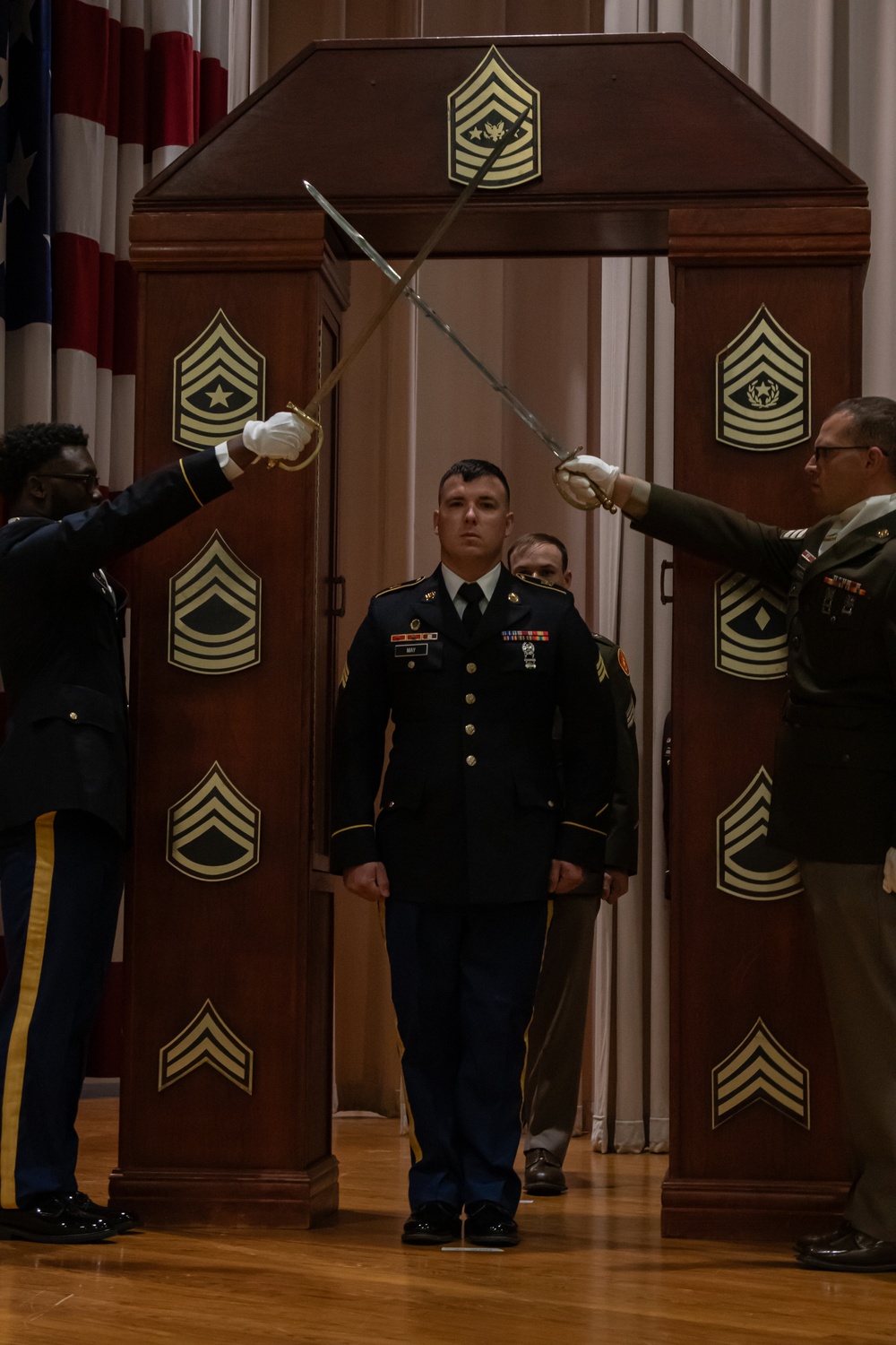 720th Military Police Battalion Noncommissioned Officer induction ceremony