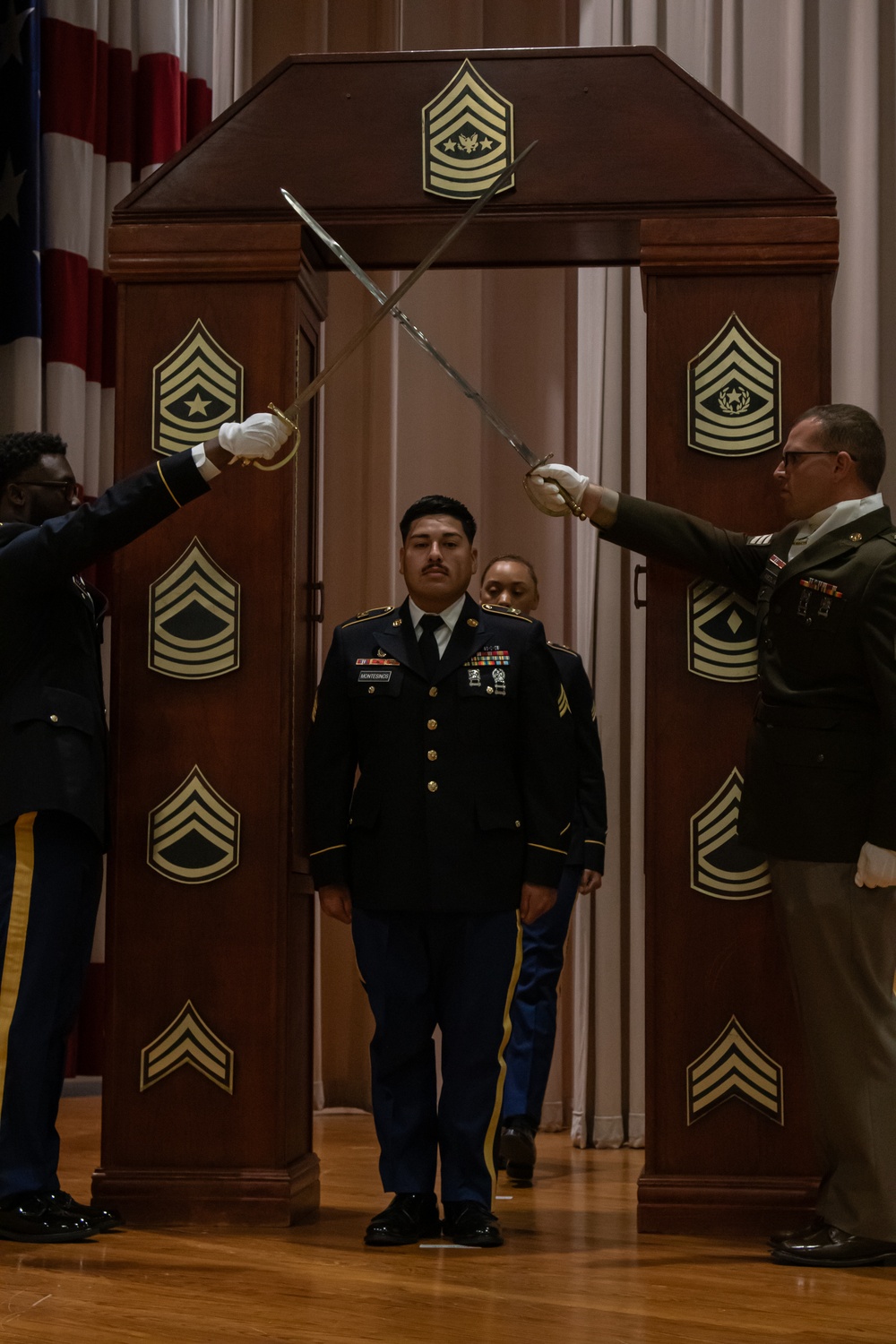 720th Military Police Battalion Noncommissioned Officer induction ceremony