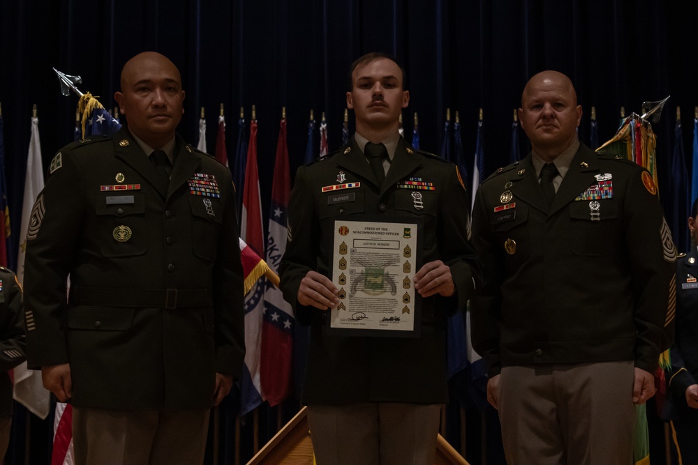 720th Military Police Battalion Noncommissioned Officer induction ceremony