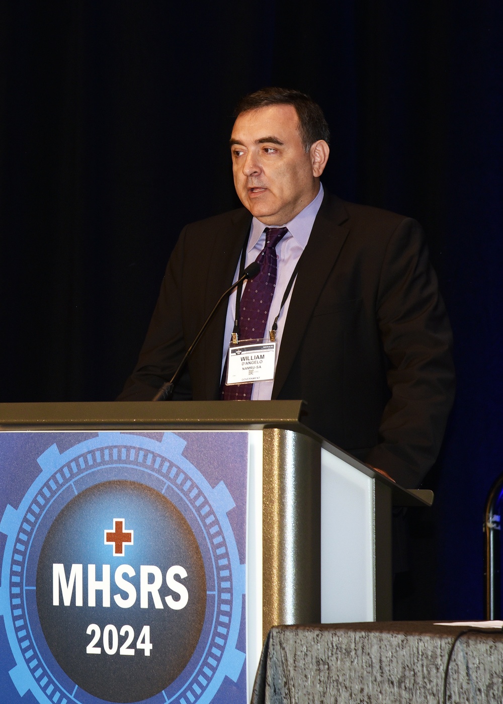 NAMRU San Antonio talks Directed Energy Health Effects at 2024 MHSRS