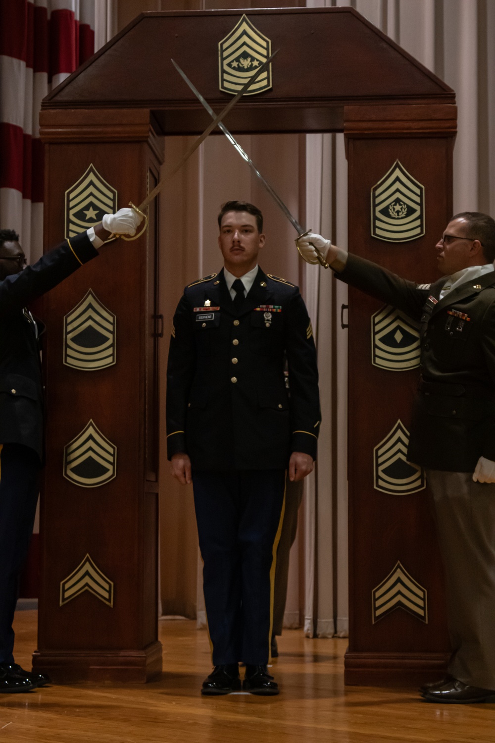720th Military Police Battalion Noncommissioned Officer induction ceremony