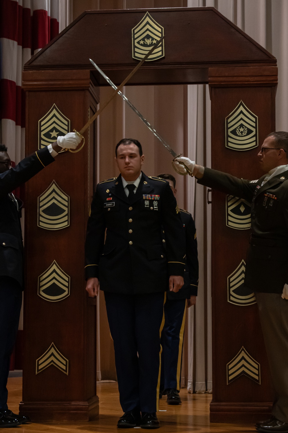 720th Military Police Battalion Noncommissioned Officer induction ceremony