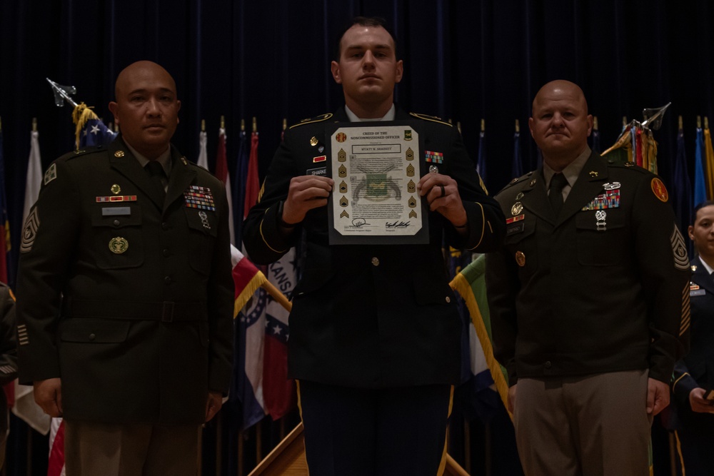 720th Military Police Battalion Noncommissioned Officer induction ceremony