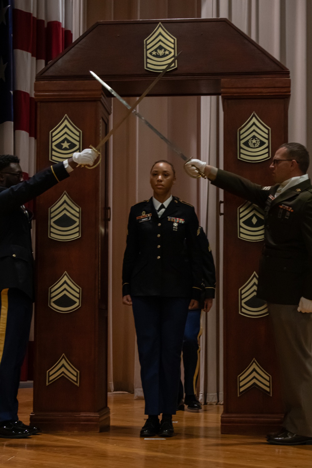 720th Military Police Battalion Noncommissioned Officer induction ceremony