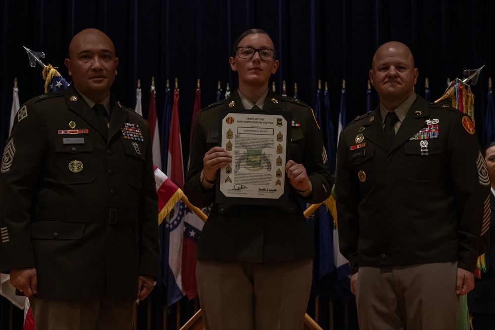 720th Military Police Battalion Noncommissioned Officer induction ceremony