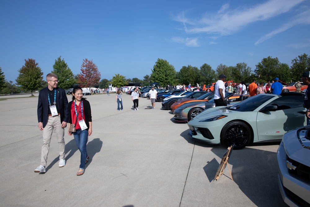 NGAUS Kicked off conference with car show on Belle Isle in Detroit