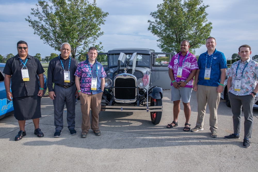 NGAUS Kicked off conference with car show on Belle Isle in Detroit