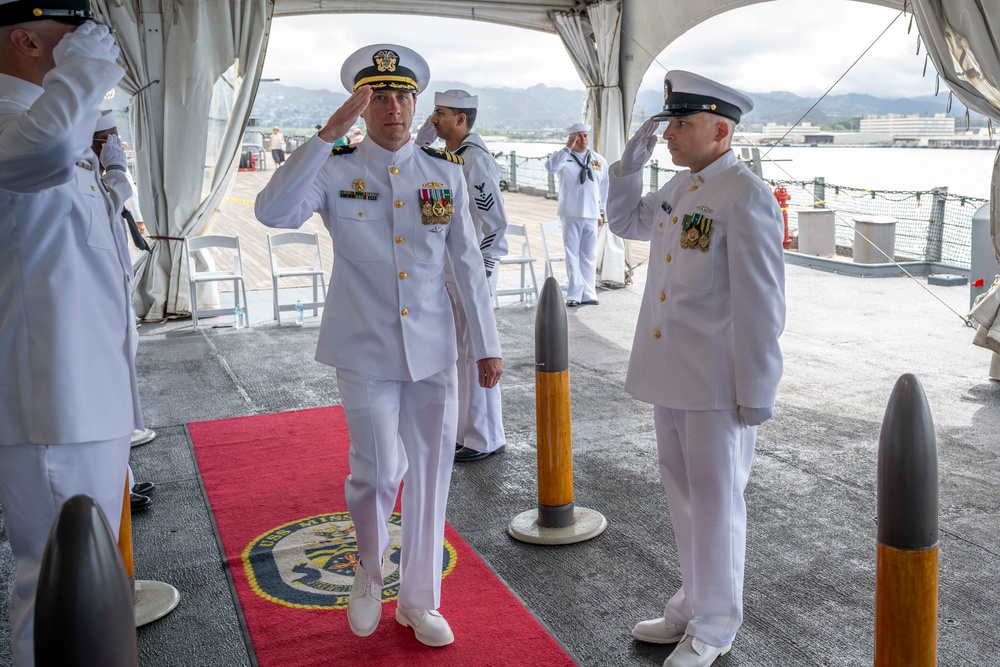 USS Colorado Change of Command