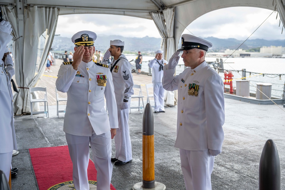 USS Colorado Change of Command