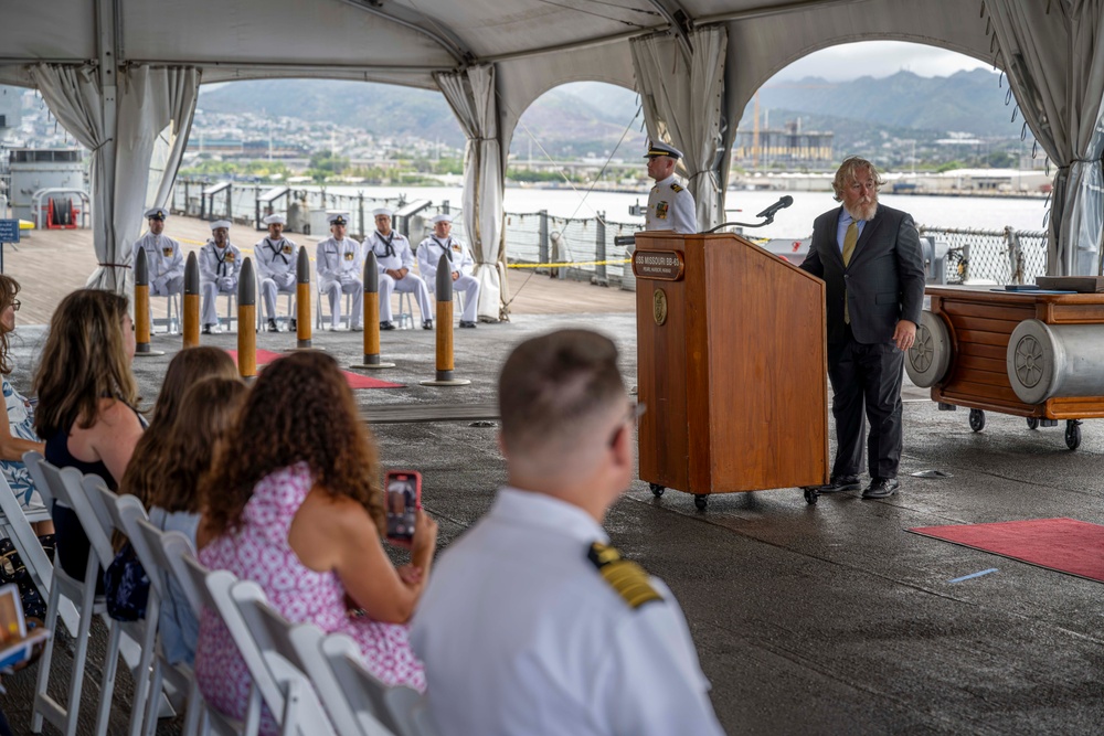 USS Colorado Change of Command