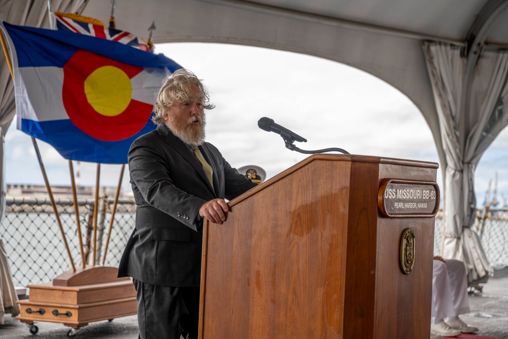 USS Colorado Change of Command