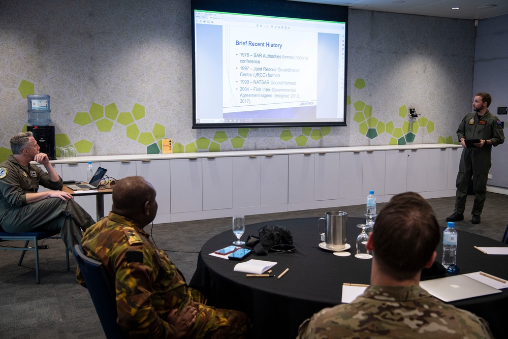 USAF, RAAF,  JASDF and PNGDF conduct TTX and SME exchange during Pacific Angel 24-1