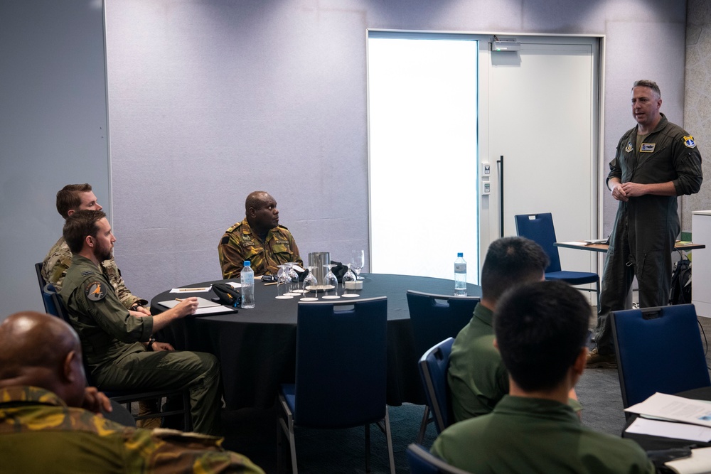 USAF, RAAF,  JASDF and PNGDF conduct TTX and SME exchange during Pacific Angel 24-1