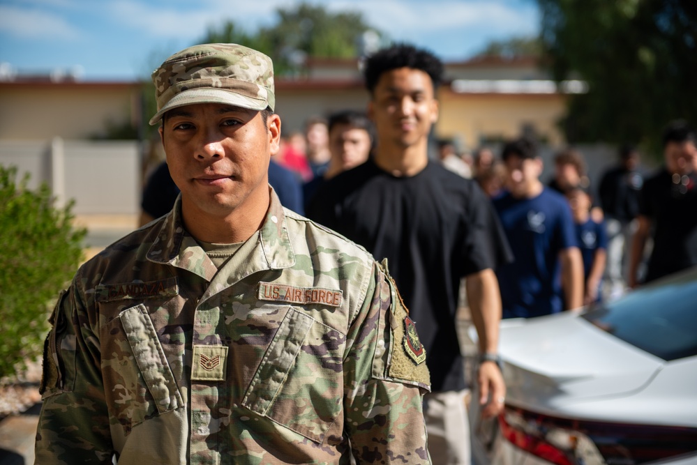364th RCS tour Travis