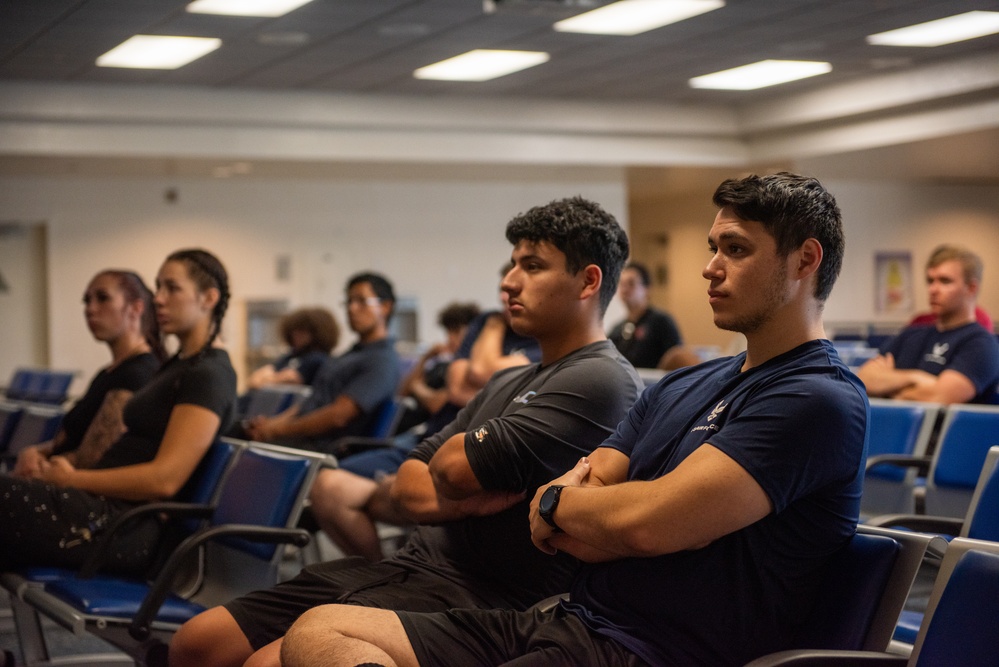 364th RCS tour Travis