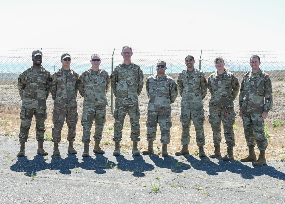 Brig. Gen. David Miller Visits Vandenberg