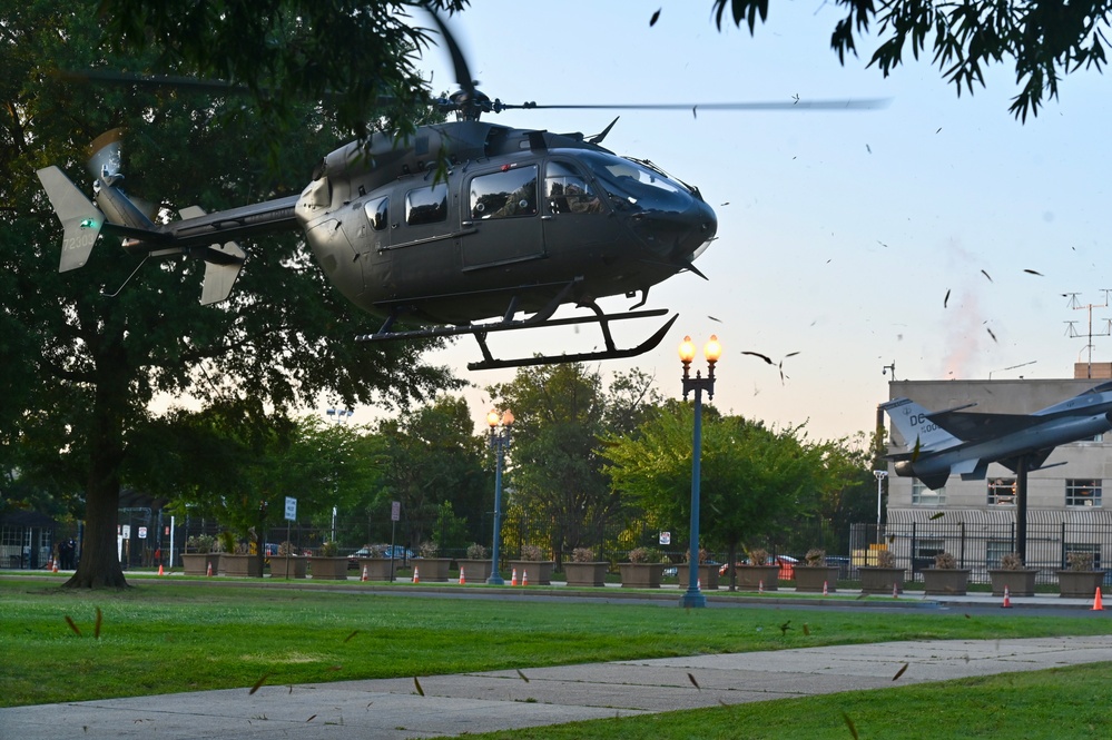 DCARNG provides Land Component Command (LCC) senior leaders transport