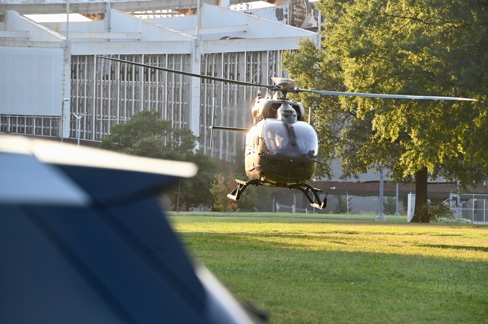DCARNG Aviation provides Land Component Command (LCC) senior leaders transport